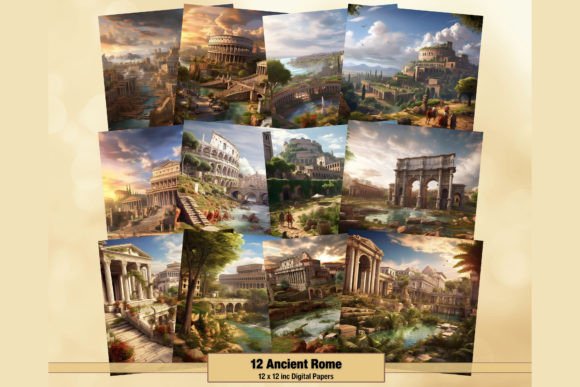 Download Ancient Ruins Rome Italy - Premium Bundle