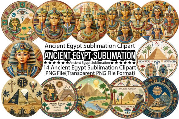 Download Ancient Egypt Sublimation Bundle - Premium Bundle
